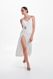 CRYSTAL - RING SLINKY GOWN - Nakhle.Ets - Dresses