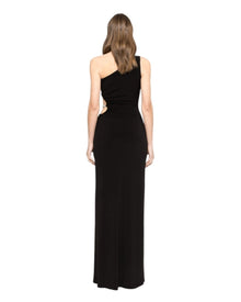 CUTOUT DRAPE DRESS