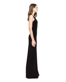 CUTOUT DRAPE DRESS