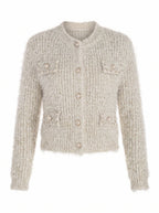 Embellished Knit Jacket