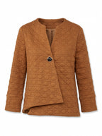 Quilted Asymmetric Jacket