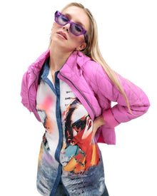 DENIM POP ART SHIRT