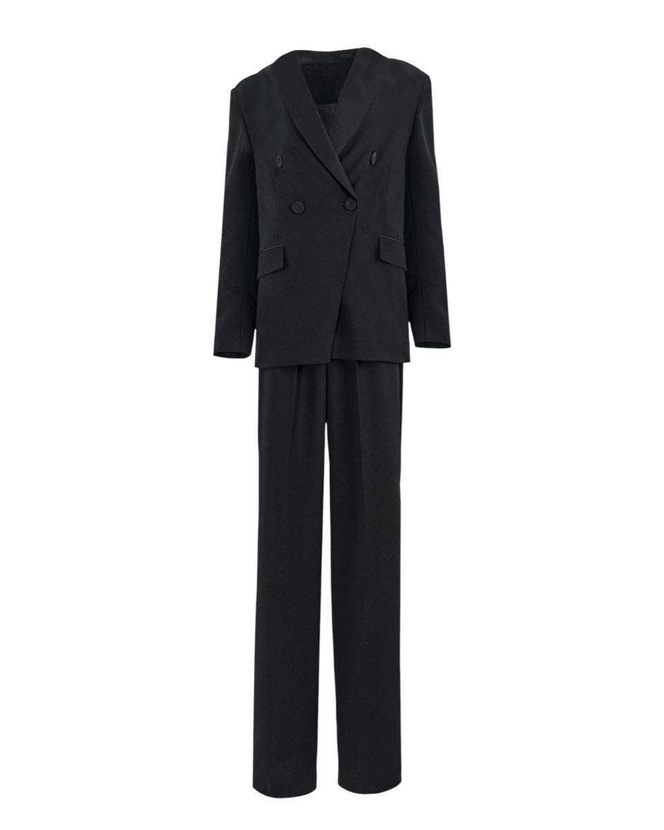 DOUBLE - BREASTED TAILORED SET - Nakhle.Ets - ensemble