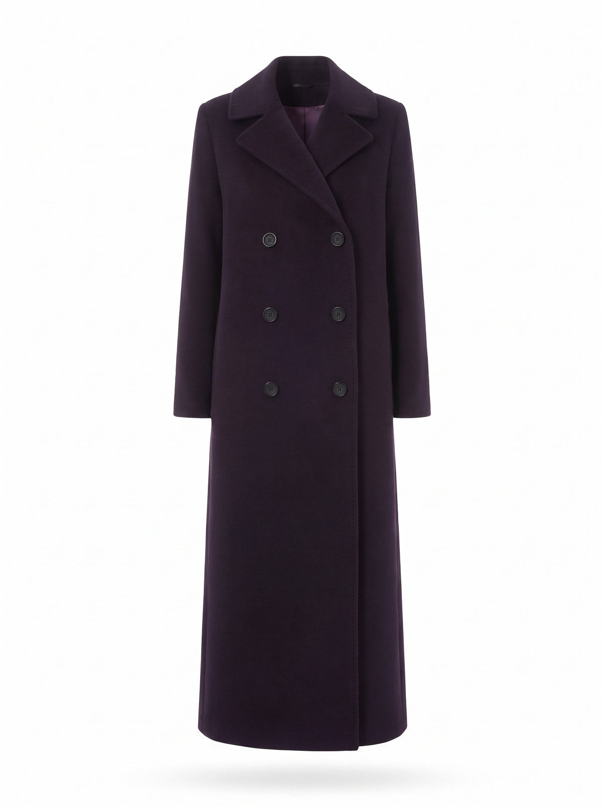 DOUBLE-BREASTED LONG COAT