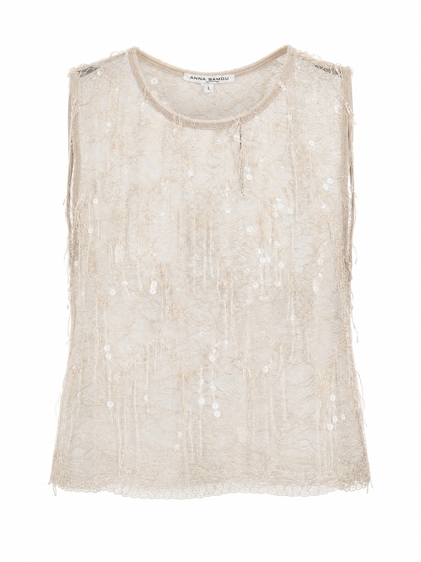ANNA S TOP WHITE 40