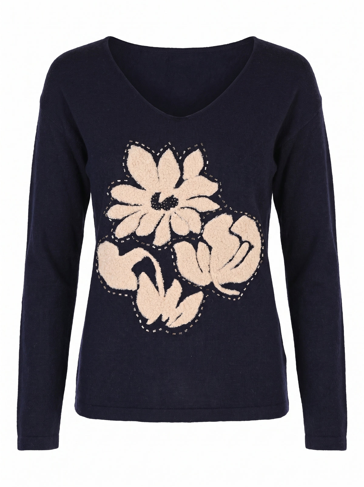 FLYMAN BLOUSE NAVY 44
