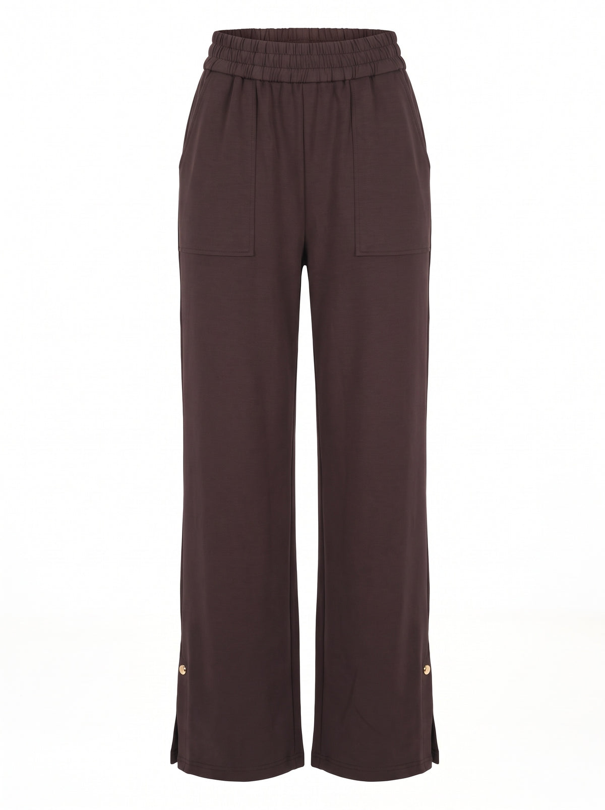 WIDE-LEG PATCH POCKET TROUSERS