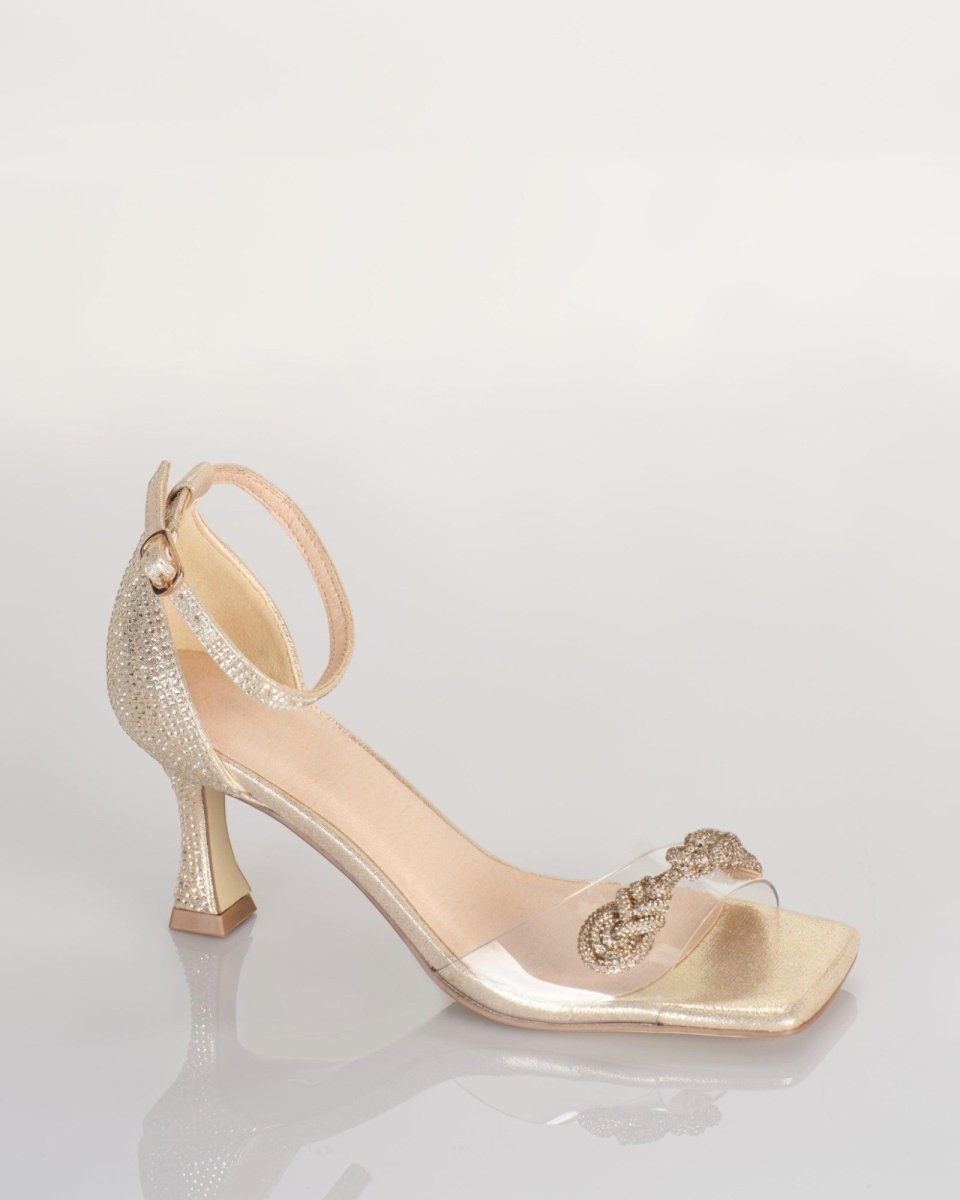 ELEGANT BRAIDED STRAP SANDALS
