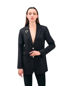ELEGANT EMBELLISHED BLAZER