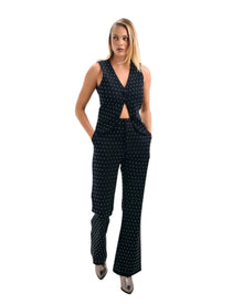 ELEGANT STUDDED TWO-PIECES SET