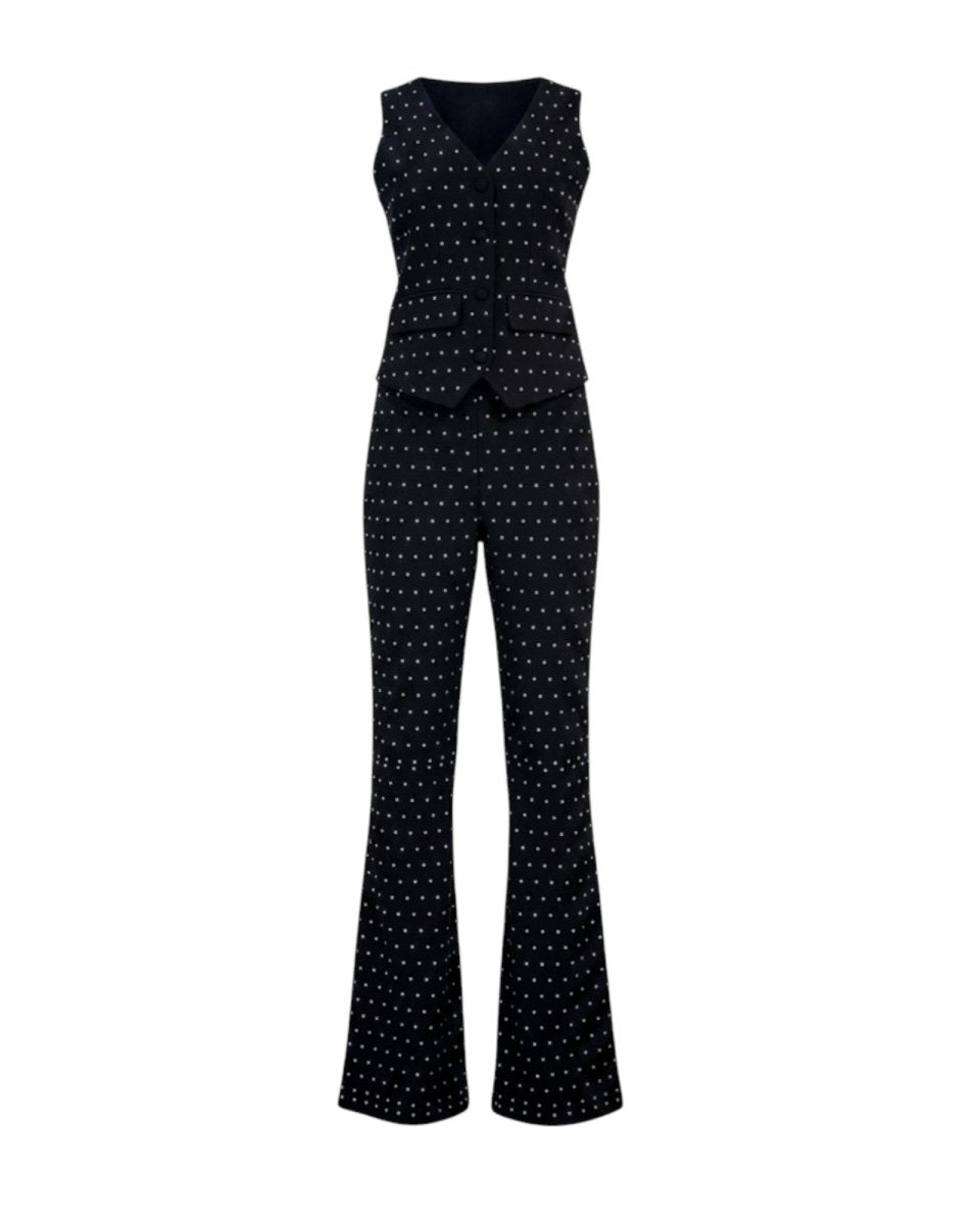 ELEGANT STUDDED TWO-PIECES SET