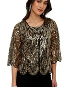EMBELLISHED EVENING BOLERO