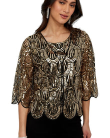 EMBELLISHED EVENING BOLERO