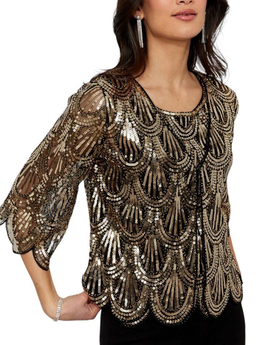 EMBELLISHED EVENING BOLERO