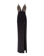 EMBELLISHED EVENING DRESS