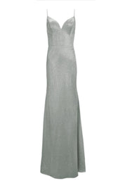 EMBELLISHED SPAGHETTI STRAP GOWN - Nakhle.Ets - Dresses