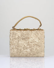 EMBELLISHED VELVET HANDBAG - Nakhle.Ets - Accessories