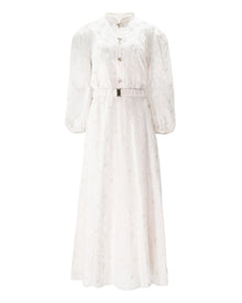 EMBROIDERED LONG DRESS