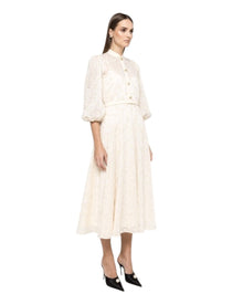 EMBROIDERED LONG DRESS