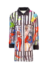 FASHION ILLUSTRATION SPLASH SHIRT