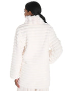 SCULPTURAL FUR COAT