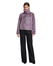 FAUX FUR HIGH - COLLAR JACKET - Nakhle.Ets - Jackets