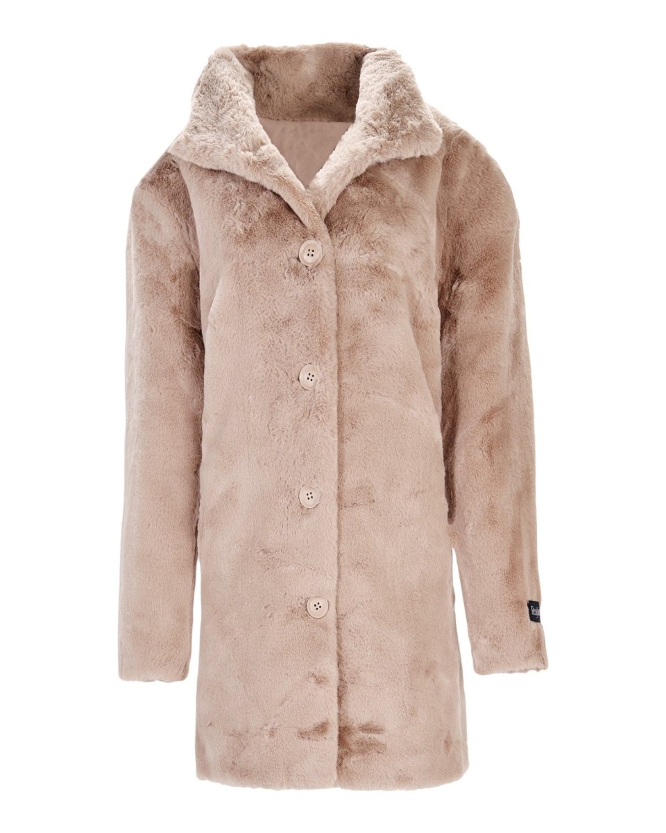 FAUX FUR JACKET - Nakhle.Ets - Coats