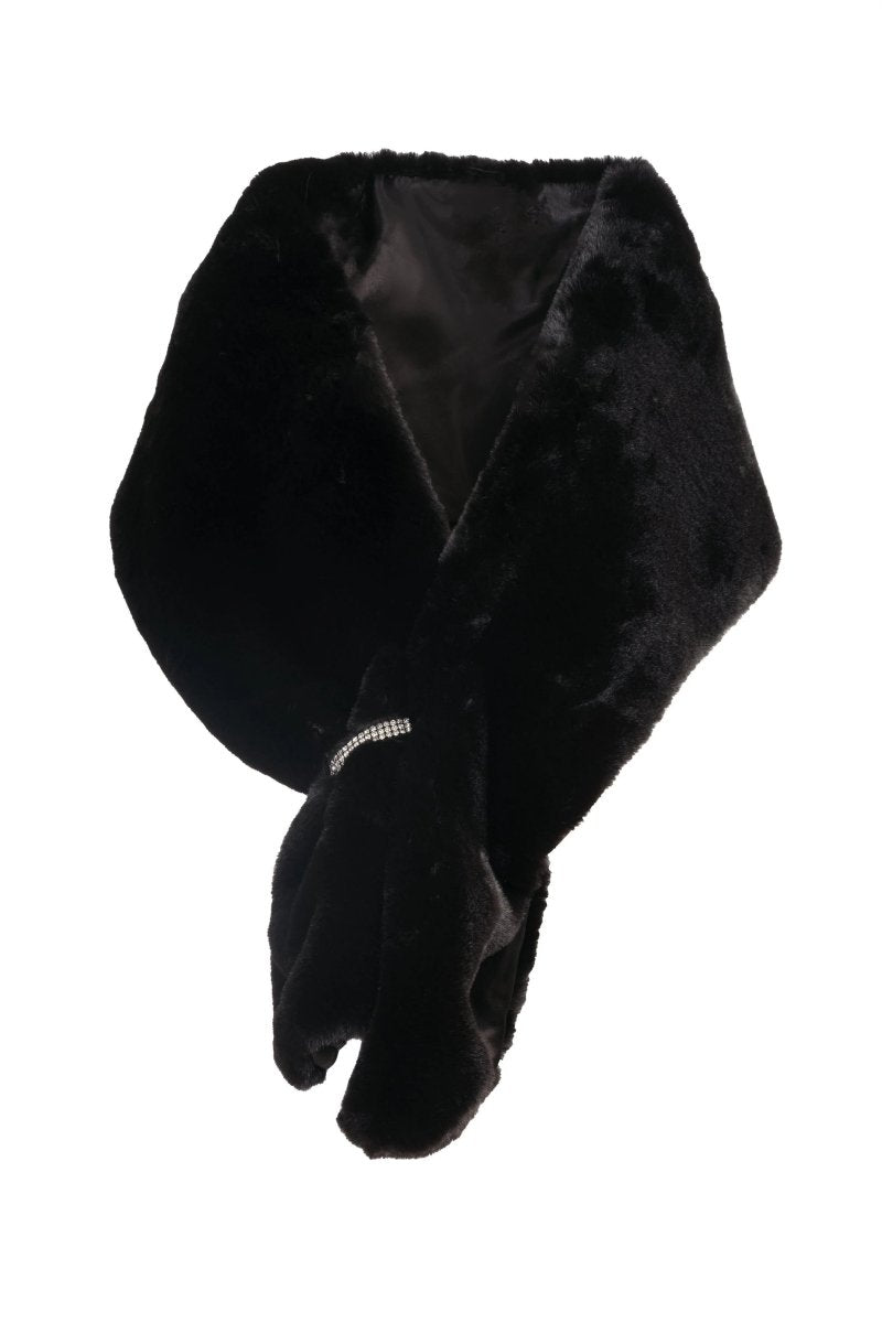 FAUX FUR SHAWL - Nakhle.Ets - Bolero