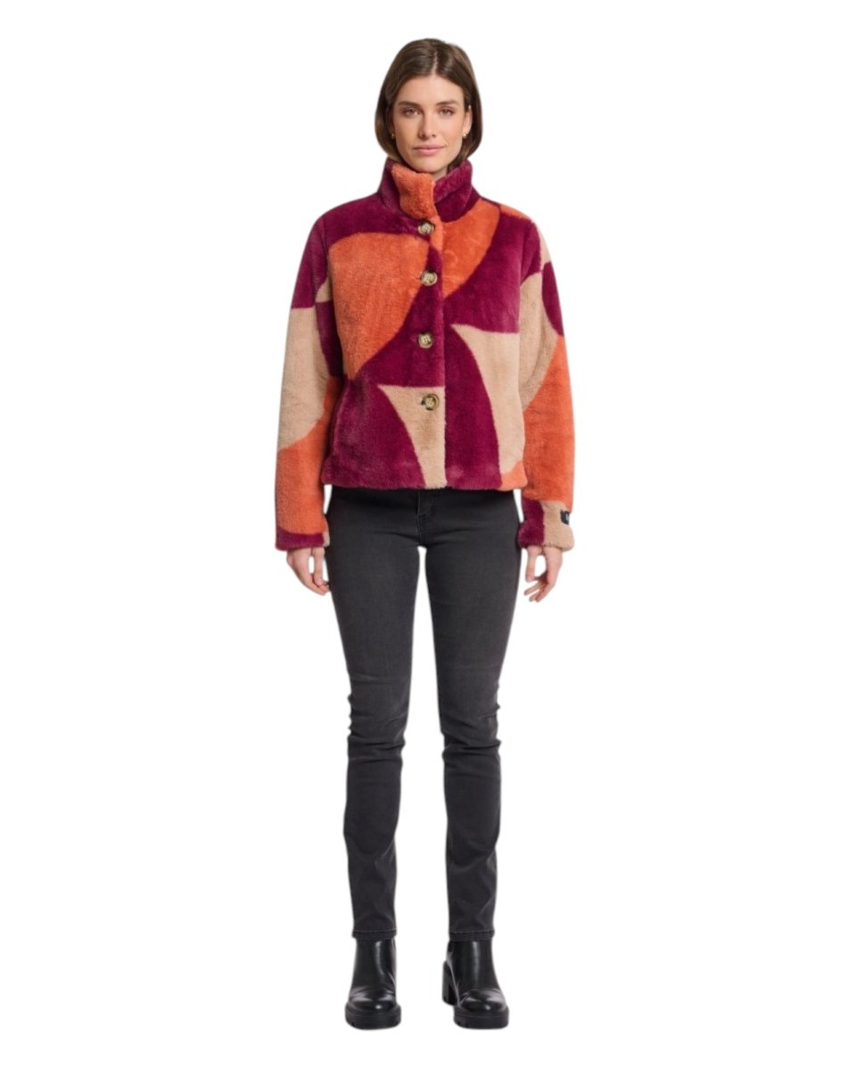 FAUX FUR SHORT JACKET