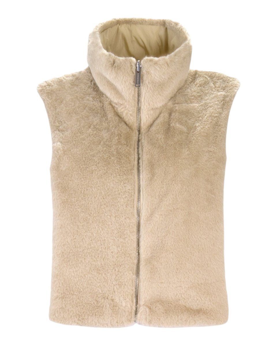 FAUX FUR VEST - Nakhle.Ets - Vests