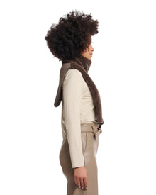 FAUX FUR VEST