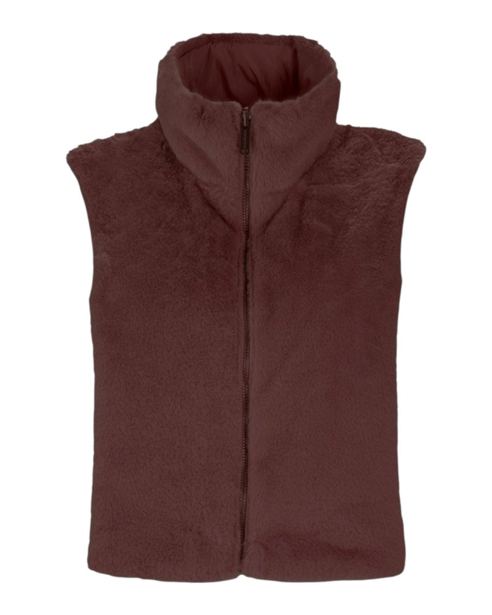 FAUX FUR VEST