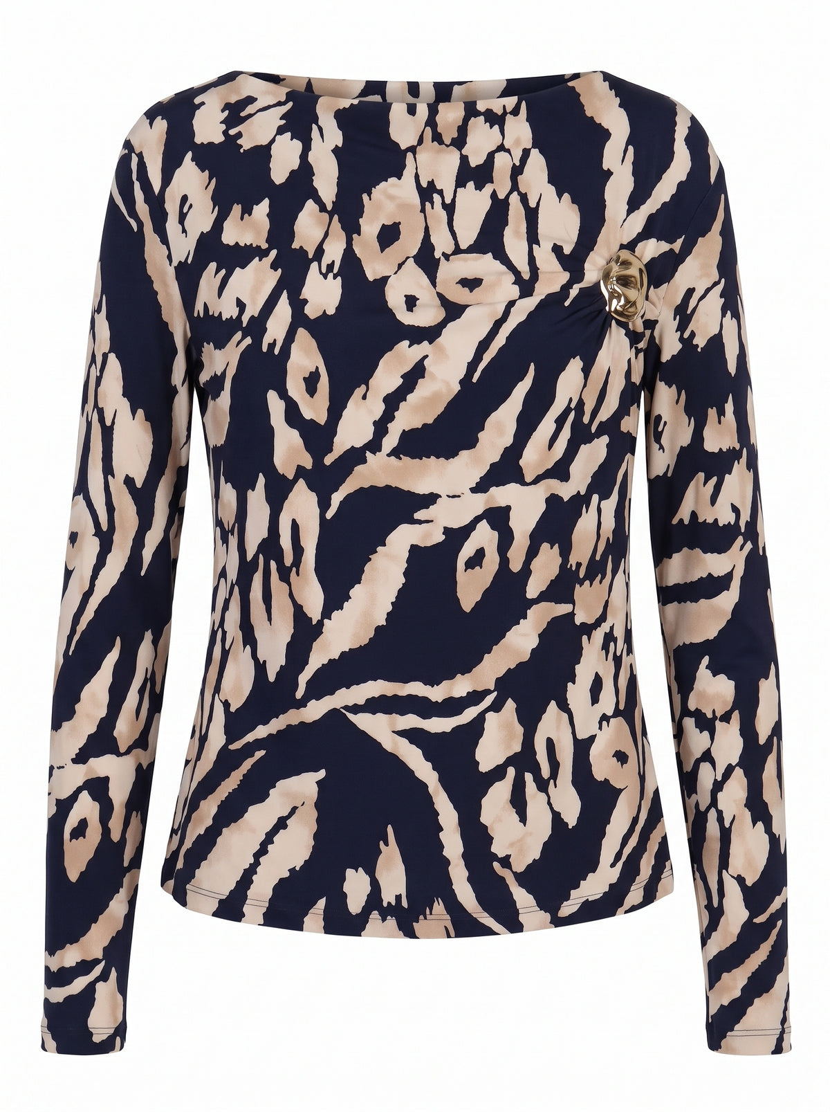 FLYMAN BLOUSE NAVY 44