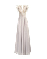 FEATHERED ETHEREAL GOWN