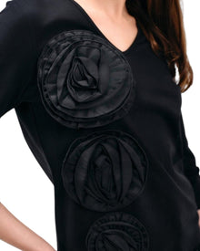 FLORAL EMBELLISHED BLOUSE
