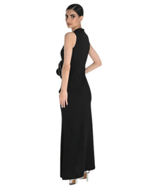 FLORAL LINE DETAIL GOWN