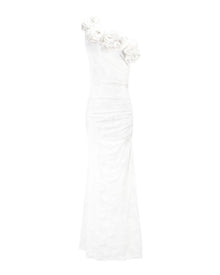 FLORAL ONE-SHOULDER DRESS