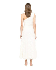 FLORAL ONE-SHOULDER DRESS
