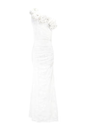 FLORAL ONE - SHOULDER DRESS - Nakhle.Ets - Dresses