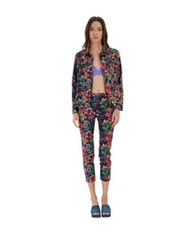 FLORAL STRAIGHT LEG PANTS