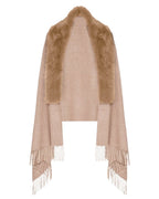 FRINGED CAPE JACKET - Nakhle.Ets - Jackets