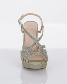 FULL STRASS PLATFORM HEELS