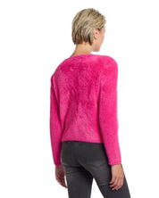 FUZZY WIDE - NECK SWEATER - Nakhle.Ets - Sweaters