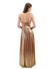 GLAMOROUS DRAPED GOWN