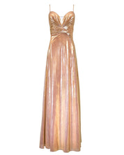 GLAMOROUS DRAPED GOWN