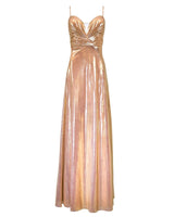 GLAMOROUS DRAPED GOWN