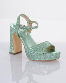 GLITTER PLATFORM HEEL