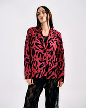 BOLD LEOPARD BLAZER