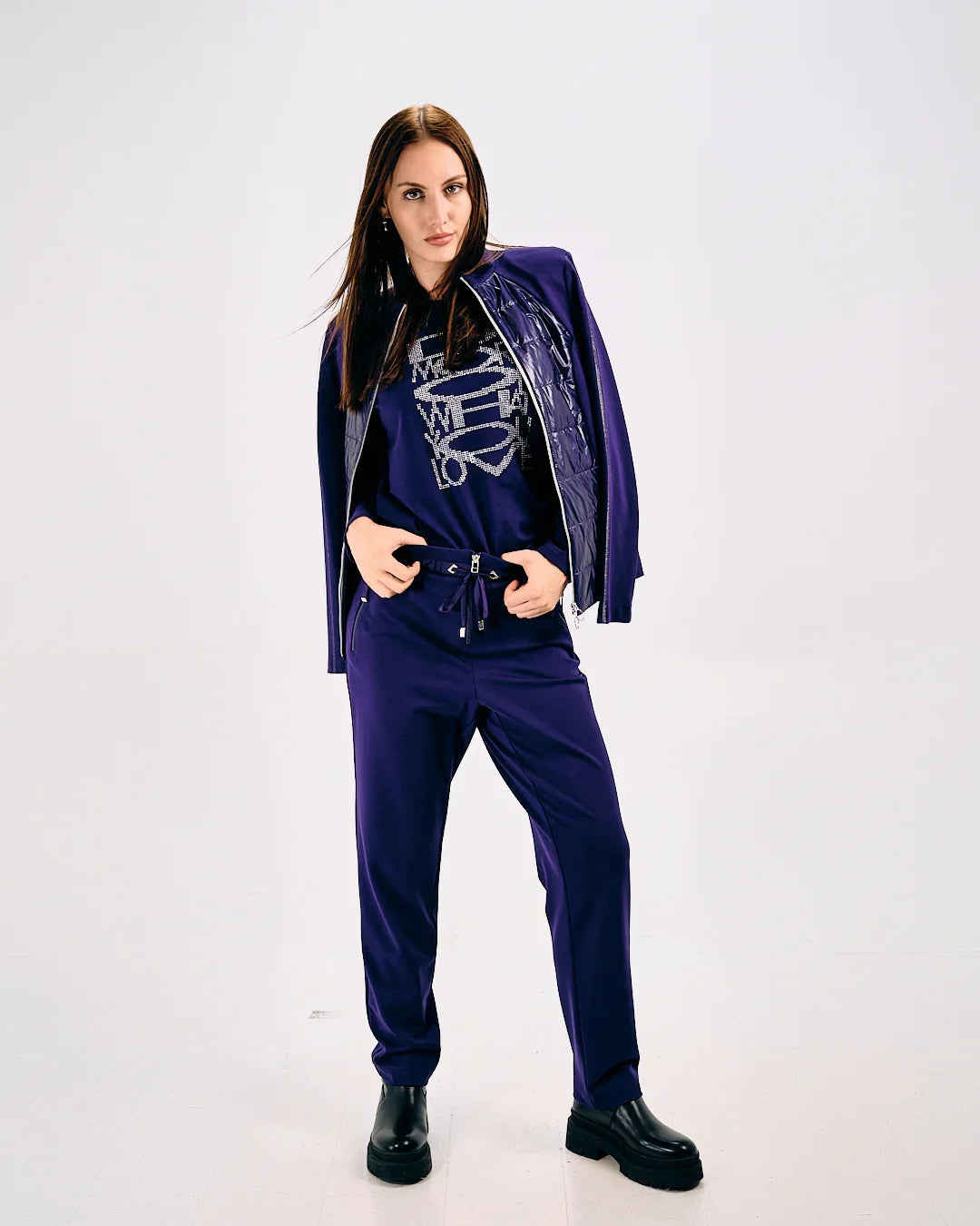 ZIP FRONT TRACKSUIT SET