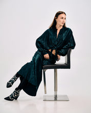 SATIN TWO-PIECE SET